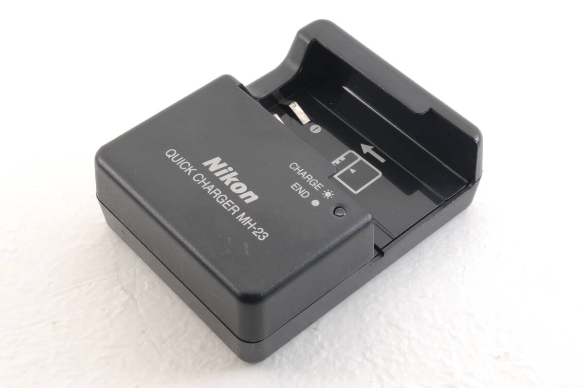 B008 動作品 ニコン Nikon MH-23 バッテリーチャージャー 充電器 BATTERY CHARGER カメラアクセサリー_画像2