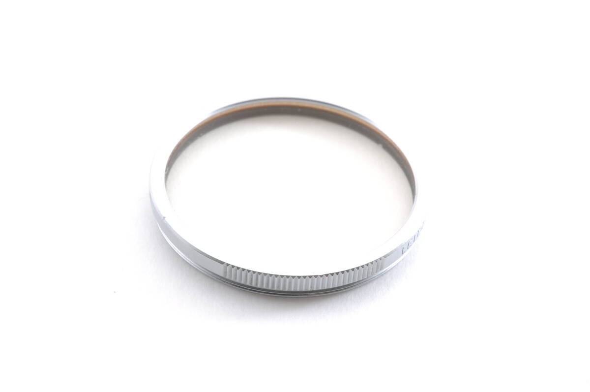 L2921 Leica laitsuLeica Leitz WETZLAR UVa 43mm silver silver lens filter protector camera lens accessory click post 