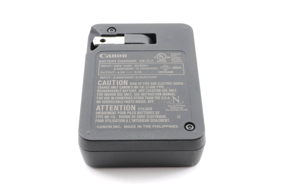 B010 動作品 キャノン Canon CB-2LH バッテリーチャージャー 充電器 BATTERY CHARGER カメラアクセサリー