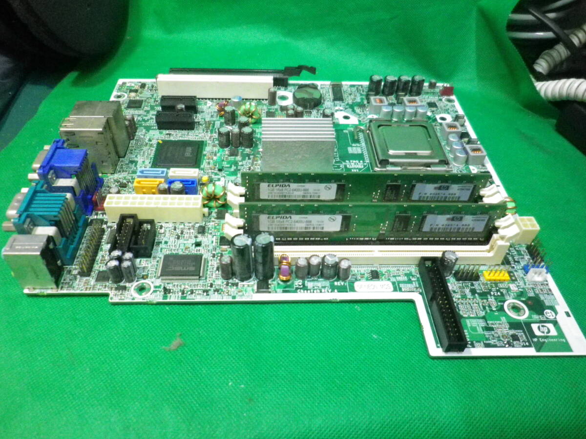 HP COMPAQ DC5800 материнская плата C2D 2.66G, память 2G BIOSOK SP#461536-001