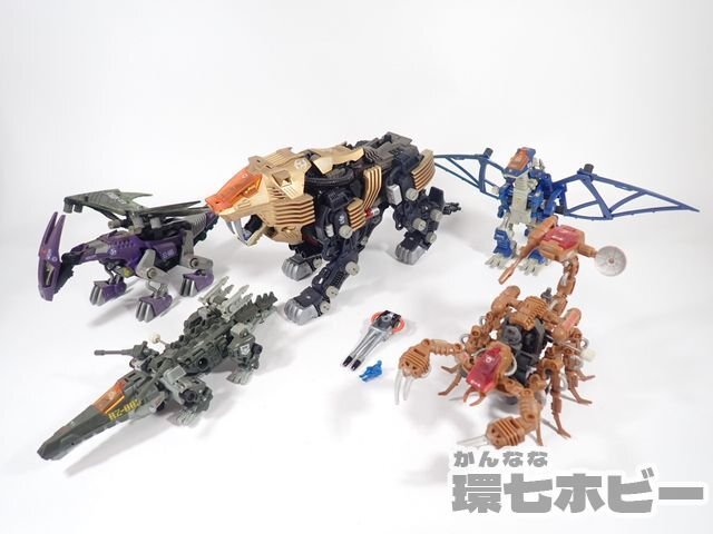 0KX26◆当時物 トミー ゾイド/ZOIDS デザートライガー/レドラー/バリゲーター/ガイサック 他 プラモデル まとめ ジャンク 送:-/100_画像1