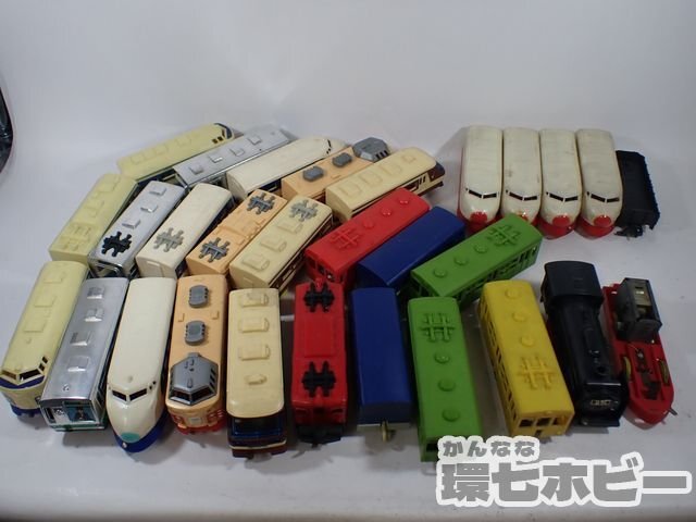 0QV120* that time thing Tommy old Plarail D51 Shinkansen steam locomotiv vehicle made in Japan summarize large amount set Junk / Plarail mountain hand line sending :-/80