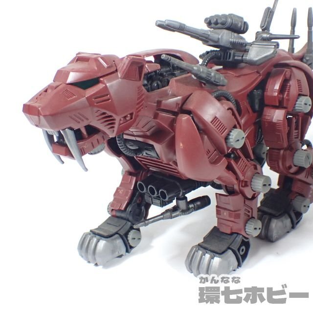 0KX23* that time thing Tommy Zoids /ZOIDS Saber Tiger / Great sa- bell plastic model summarize not yet inspection goods present condition Junk / old Zoids final product sending :-/80