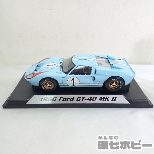 0QU69* подлинная вещь Shelby Collectibles 1/18 1966 Ford GT-40 MKⅡ миникар /she рубин korektibruFORD отправка :-/80