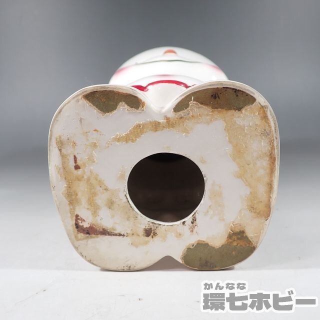 1WF38◆大きい!当時物 内藤ルネ RUNE ビリケン 貯金箱 陶器 人形/フィギュア 昭和レトロ ファンシー 水森亜土 置物 キューピー 送:-/80_画像9