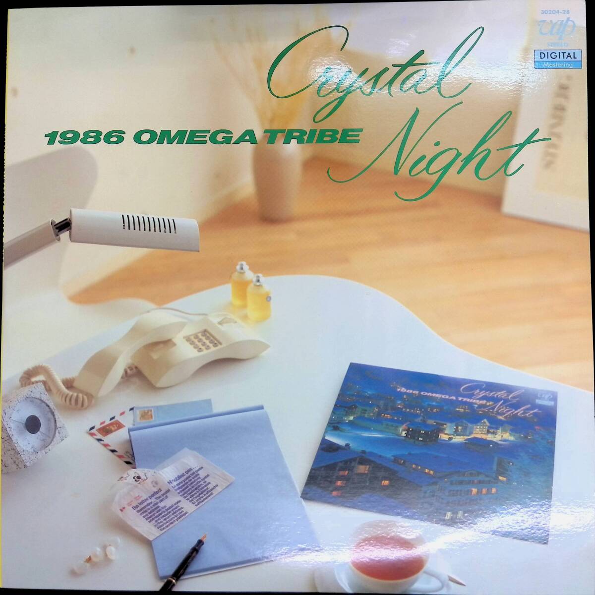 レコード LP　1986 オメガトライブ　クリスタル・ナイト1986 OMEGA TRIBE Crystal Night 　YL143 10_画像1