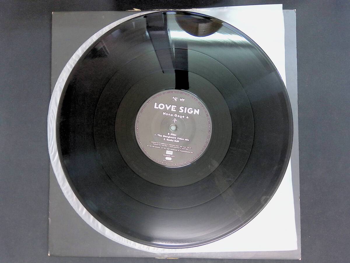 レコード LP　Nona Gaye　Love Sign　　YL139 20