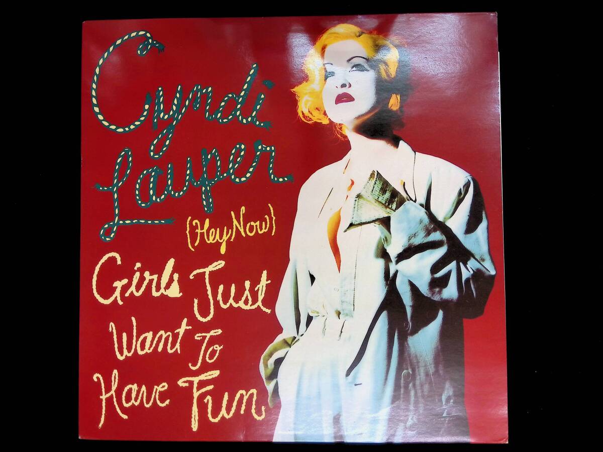 レコード LP　シンディー・ローパー　Cyndi Lauper　Hey Now (Girls Just Want To Have Fun)　　YL139 9