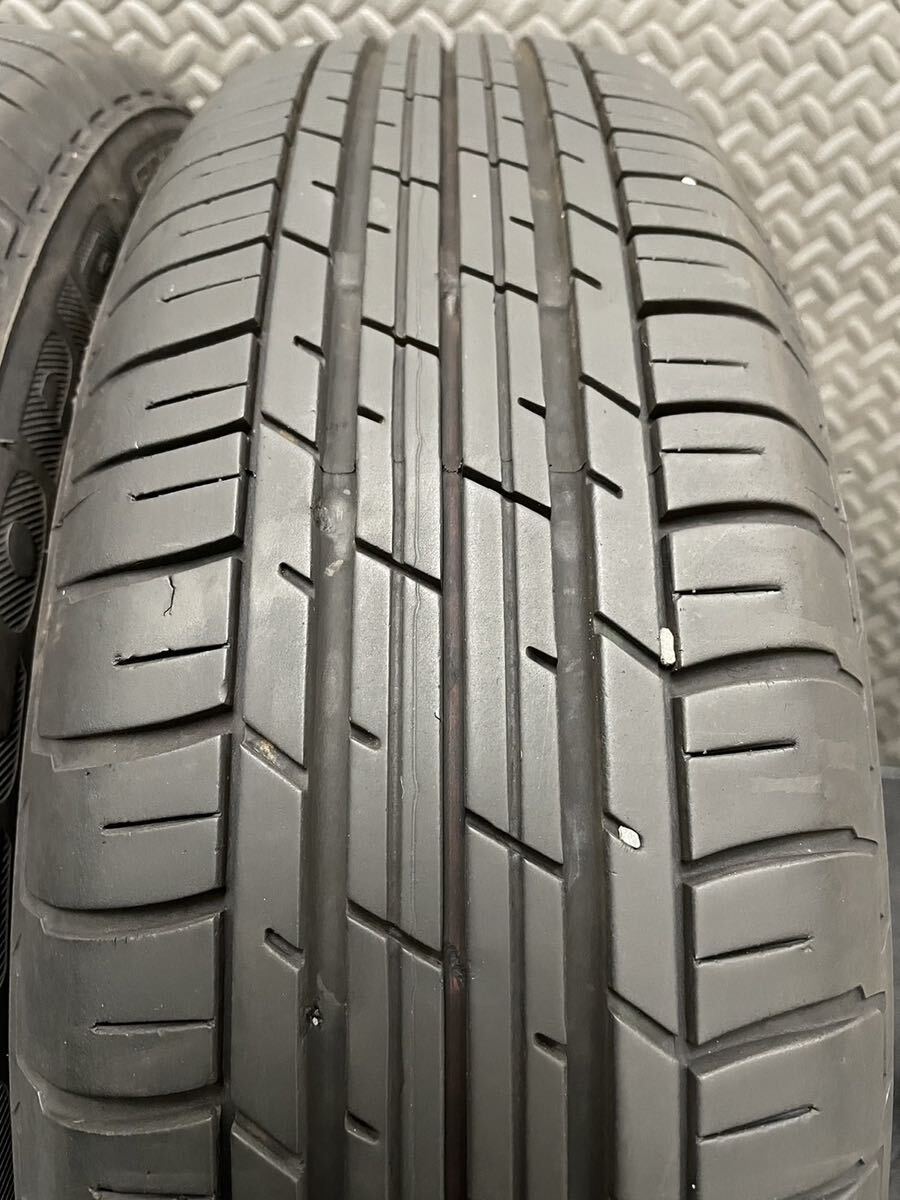 155/65R14 BRIDGESTONE/ECOPIA EP150 19年製 ホンダ N-BOX 純正 スチール 14インチ 4.5J＋40 100 4H 夏タイヤ 4本 N-WGN N-ONE (9-C574)の画像6