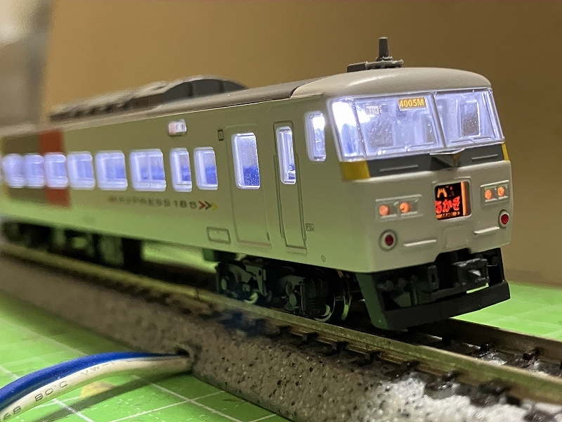 ＫＡＴＯ １８５系２００番台 エクスプレス１８５ ７両セット 10-349 室内灯付 中古の画像4