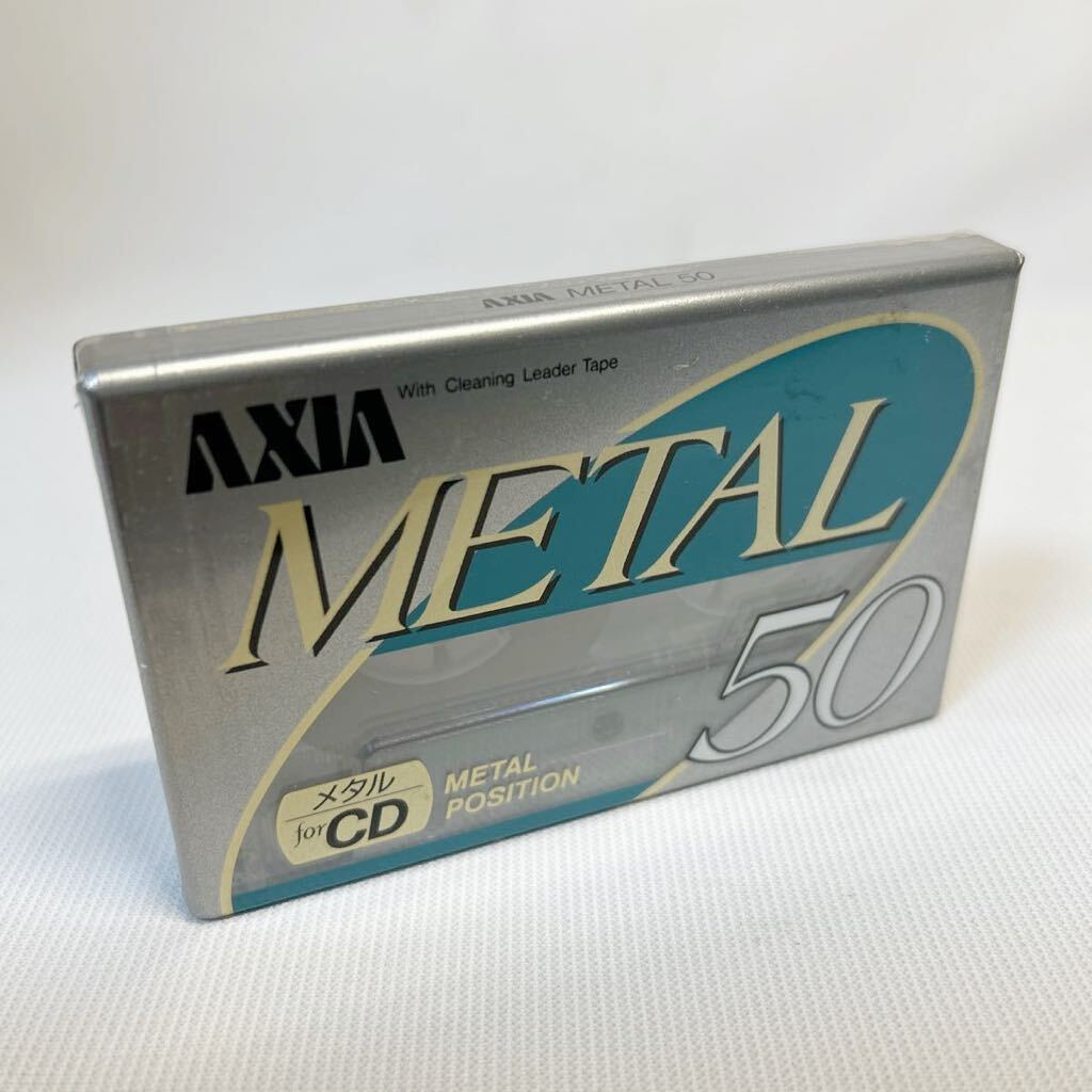 【未開封品】AXIA TDK METAL テープ　メタル　カセットテープ　メタルテープ　メタルポジション　未使用保管品_画像5