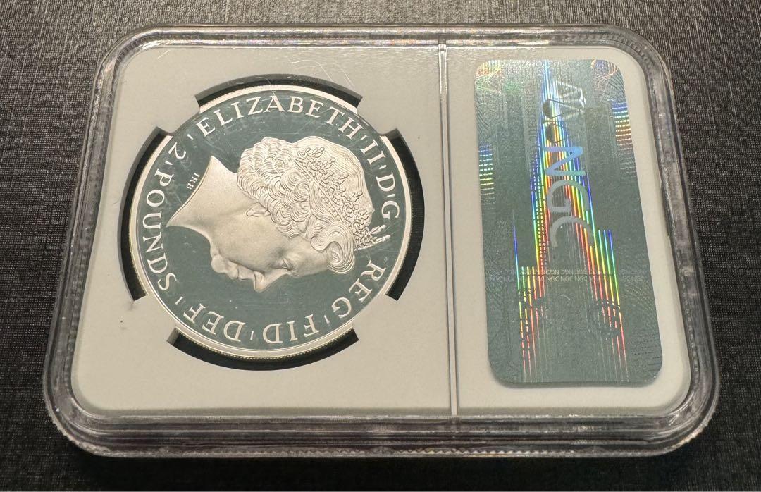 【ご本人様以外入札不可】2014 ブリタニア 銀貨 NGC PF70 イギリス 2ポンド_画像10