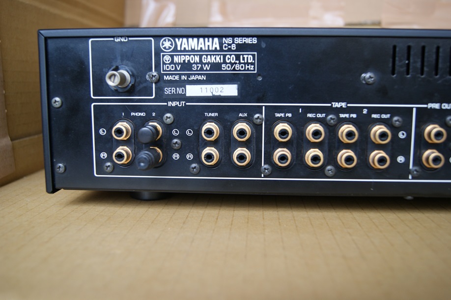 ☆YAMAHA C-6 プリアンプ ジャンク品☆の画像7