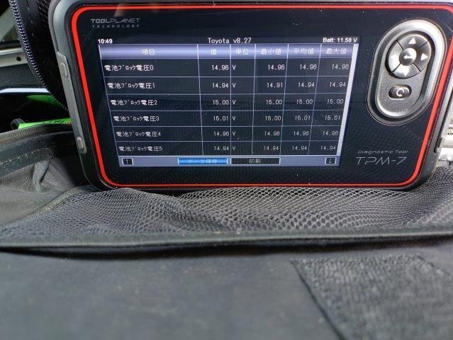 ★トヨタ ZWR80G ヴォクシー ハイブリッドバッテリー G9510-28030 スキャンツール確認済 過走行 ジャンク品 個人宅配送不可の画像6