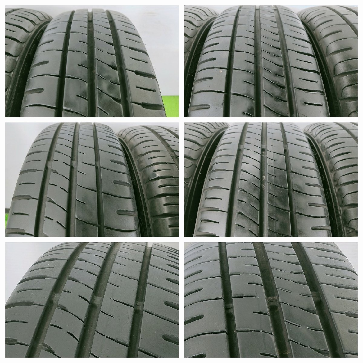 スズキ純正 ワゴンR★155/65R14 14x4.5J +45 4穴 100 中古アルミセット 4本 ノーマル【宮城発 送料無料】MYG-B12317_画像8