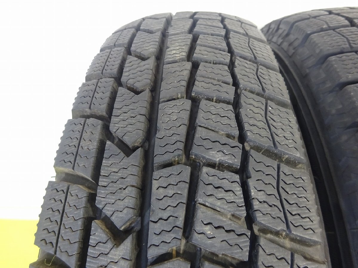 ダンロップ WINTERMAXX WM02 145/80R13 75Q★8.5-9分山 2022年製 4本価格 スタッドレス【送料無料】AOM-K1792 青森_画像2