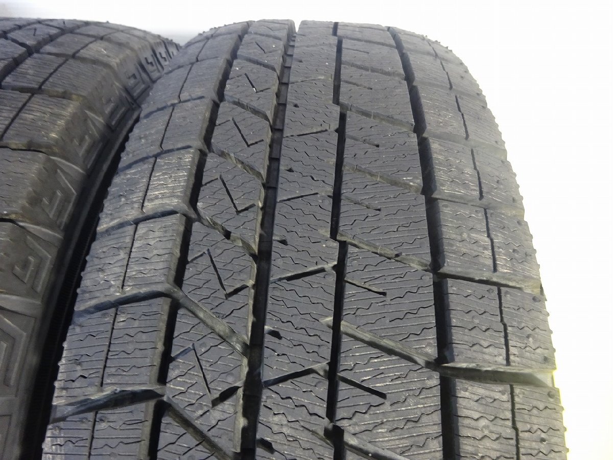 ダンロップ WINTERMAXX WM03 165/70R13 79Q★9分山 2021年製 4本 中古 スタッドレス【送料無料】AOM-K1782 青森の画像5