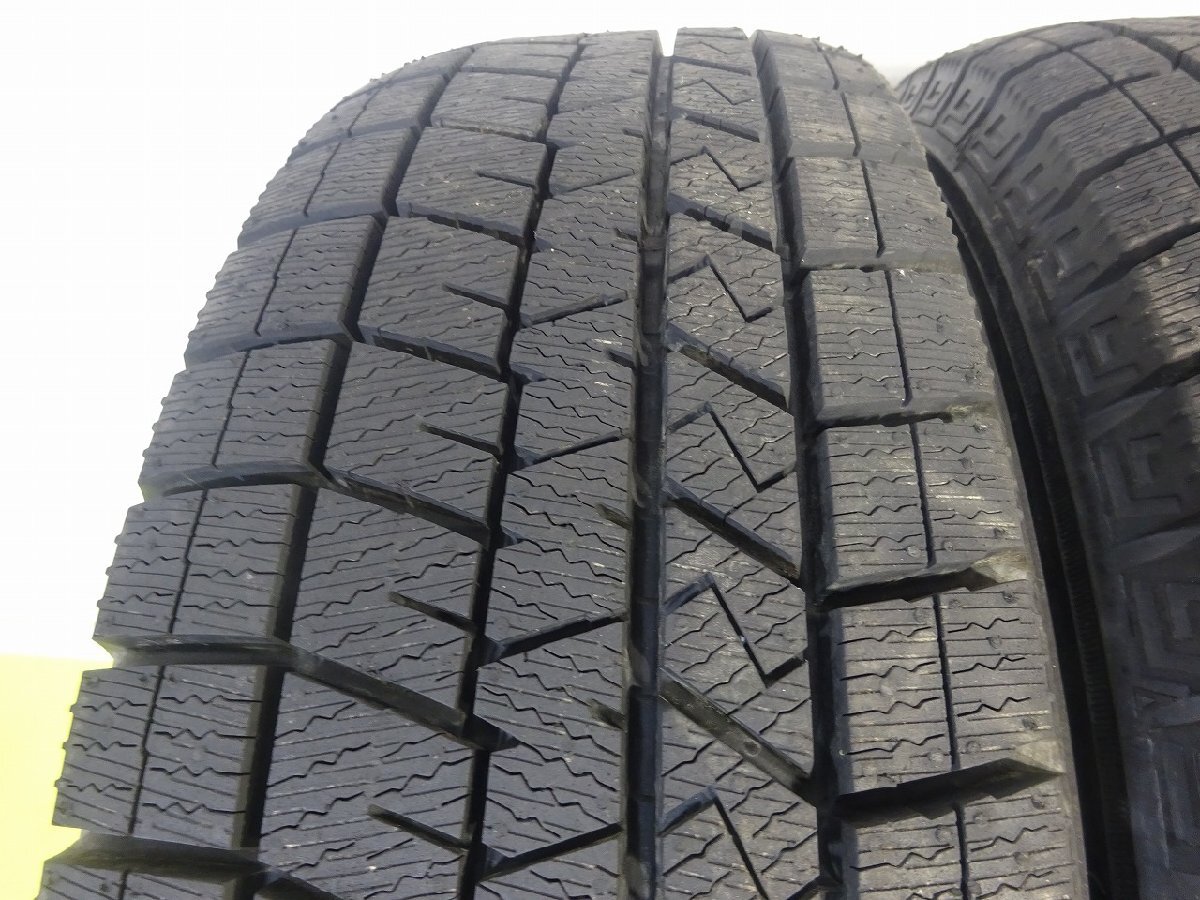 ダンロップ WINTERMAXX WM03 165/70R13 79Q★9分山 2021年製 4本 中古 スタッドレス【送料無料】AOM-K1782 青森の画像2