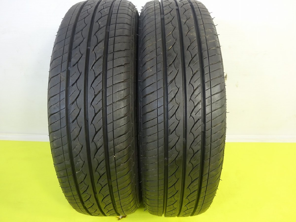 HIFLY HF201 155/65R14 75S★7.5分山 2021年製 2本価格 中古 ノーマル【送料無料】AOM-K1800★青森の画像1