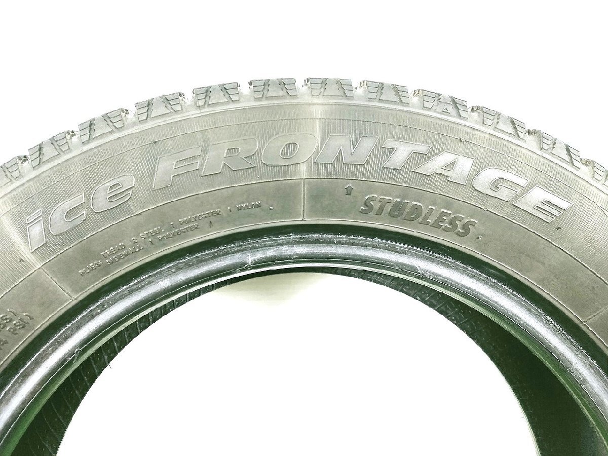 イエローハット　ICE FRONTAGE 155/65R13 73Q★8-8.5分山 2021年製 4本 スタッドレス【宮城発 送料無料】MYG-B12100_画像8