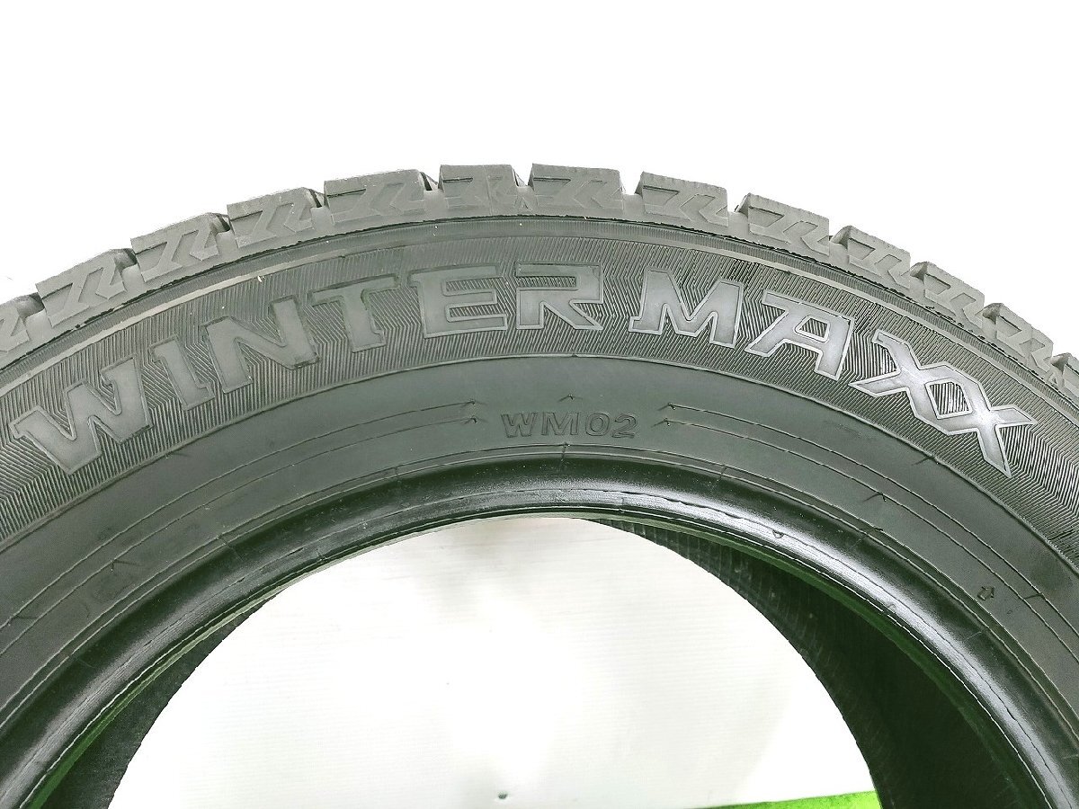 ダンロップ WINTER MAXX WM02 195/65R15 91Q 8.5分山 2019年製 4本 スタッドレス【宮城発 送料無料】MYG-B12104_画像8