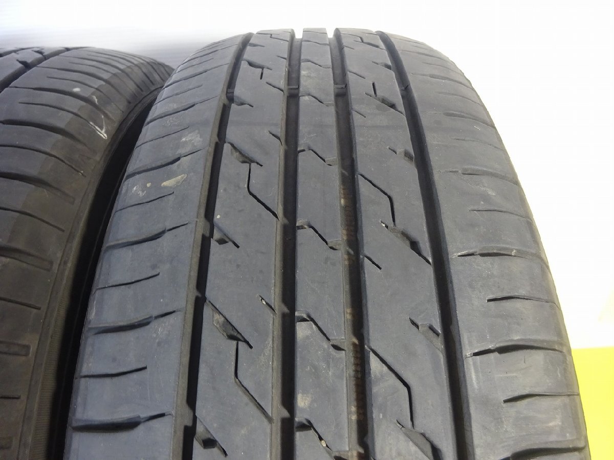 ECOFINE 195/65R15 91H★8分山 2022年 4本 中古 ノーマル【送料無料】AOM-K1821 青森_画像5