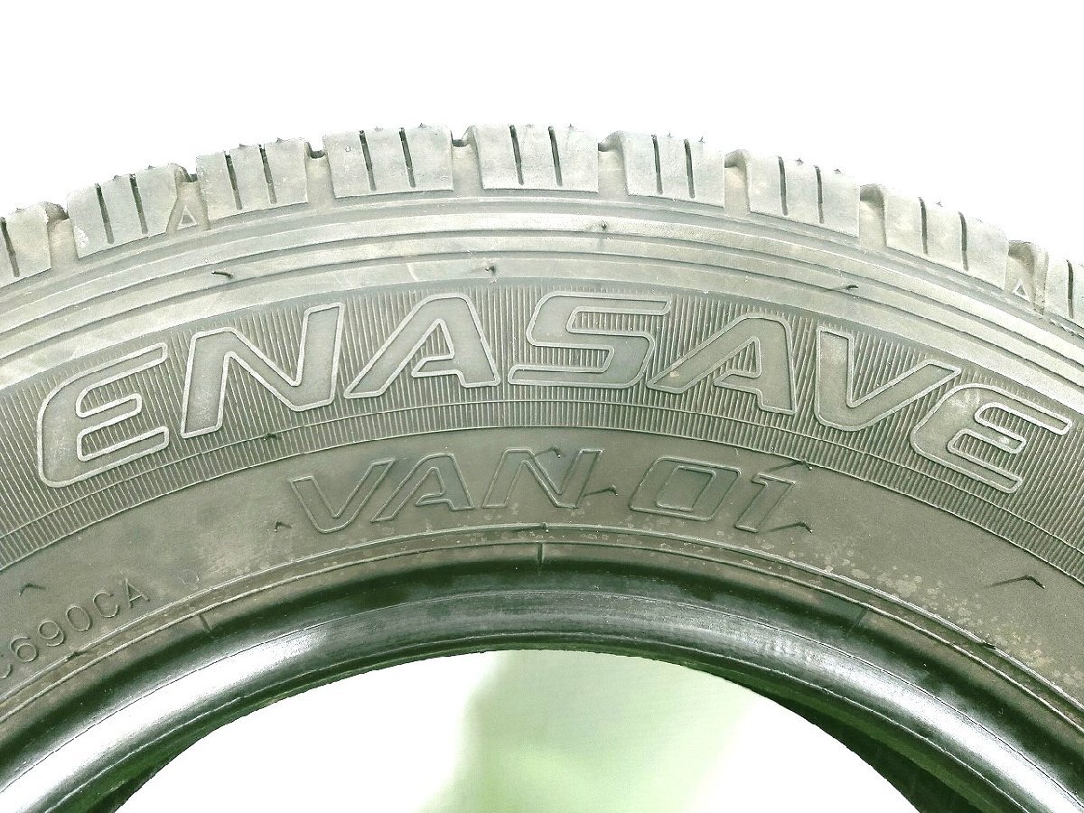 ダンロップ ENASAVE VAN01 145R12 LT 6PR 145/80R12★8.5分山 2021年 4本 ノーマル【宮城発 送料無料】MYG-B12197_画像8