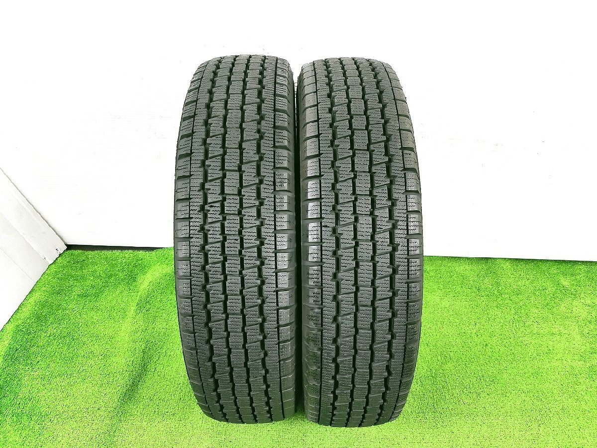 ブリヂストン W300 145/80R12 80/78N LT 6PR互換★8分山 2022年 2本 スタッドレス 【宮城発 送料無料】MYG-B12215_画像1