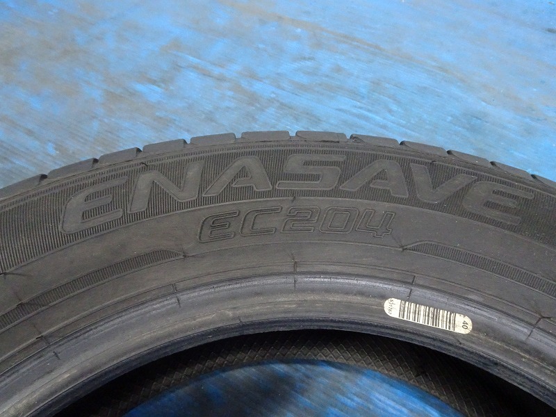 ダンロップ ENASAVE EC204 175/65R15 84H★9分山 2022年 1本 中古 ノーマル FUK-D13908【福島発 送料無料】_画像4