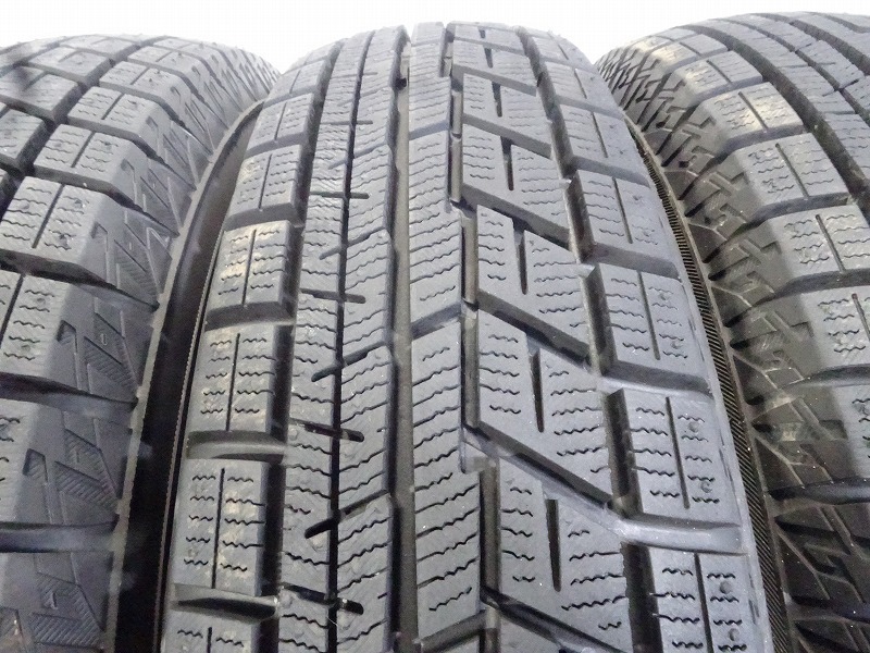 ヨコハマ ice GUARD iG60 145/80R13 75Q★9.5分山 2023年製 4本 中古 スタッドレス【福島発 送料無料】FUK-E14060★軽自動車_画像4