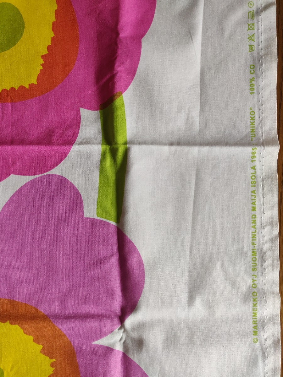 marimekko Marimekko * flap cloth Unikko sea urchin ko cloth pink 