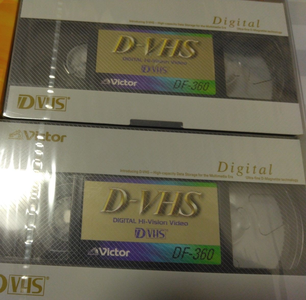 D-VHSテープ 計5本 VICTOR ビクター（未使用品）