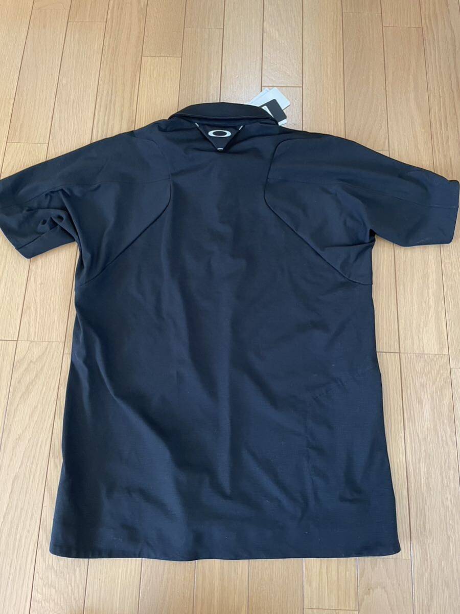 新品 OAKLEY オークリー 軽量 高通気 吸汗速乾 ストレッチ 半袖ポロ SKULL REVOLVE 3D POCKET SHIRT FOA403518