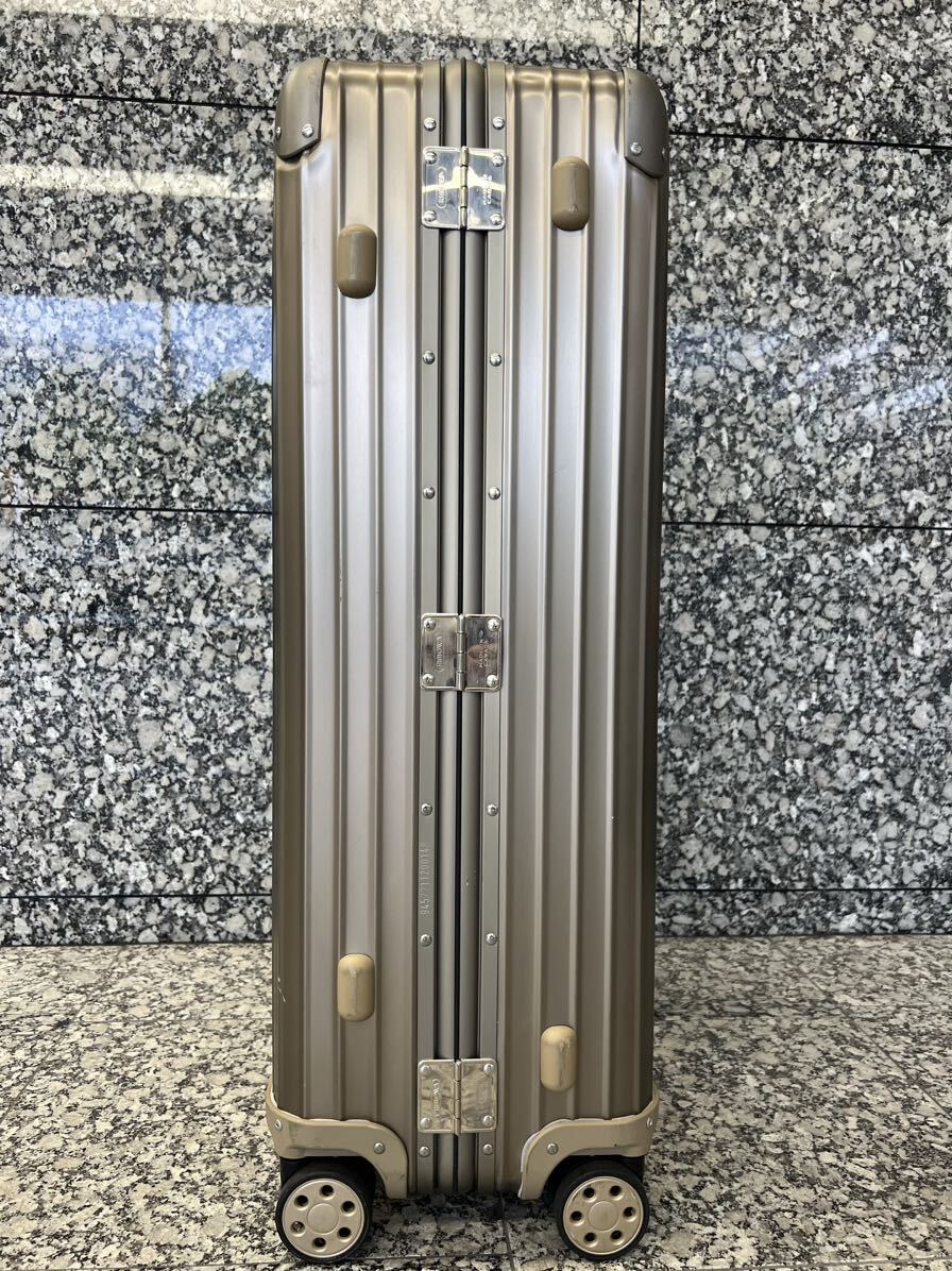 RIMOWA リモワ トパーズ シャンパンゴールド98Lの画像4