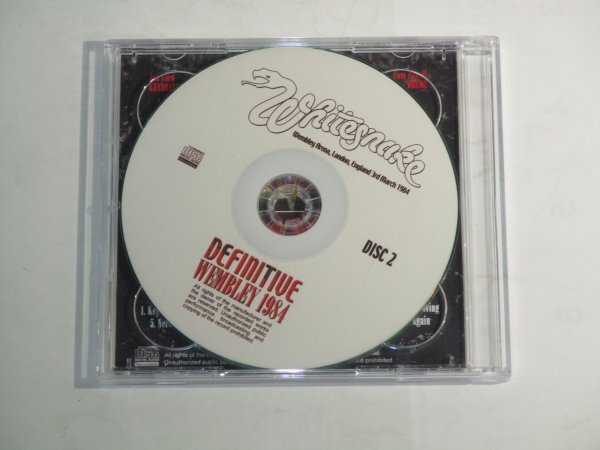 Whitesnake - Definitive Wembley 1984 2CDの画像3