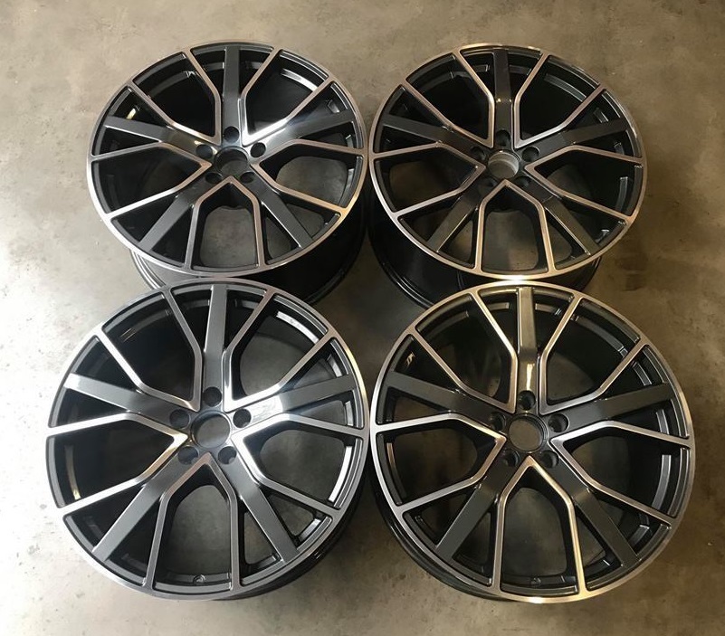 AUDI Audi for 21 -inch wheel SET(4ps.@) S-LINE RS6A5A6A7A8Q7S6S7S8 etc. STYLE 1332GM original from custom / for exchange .!