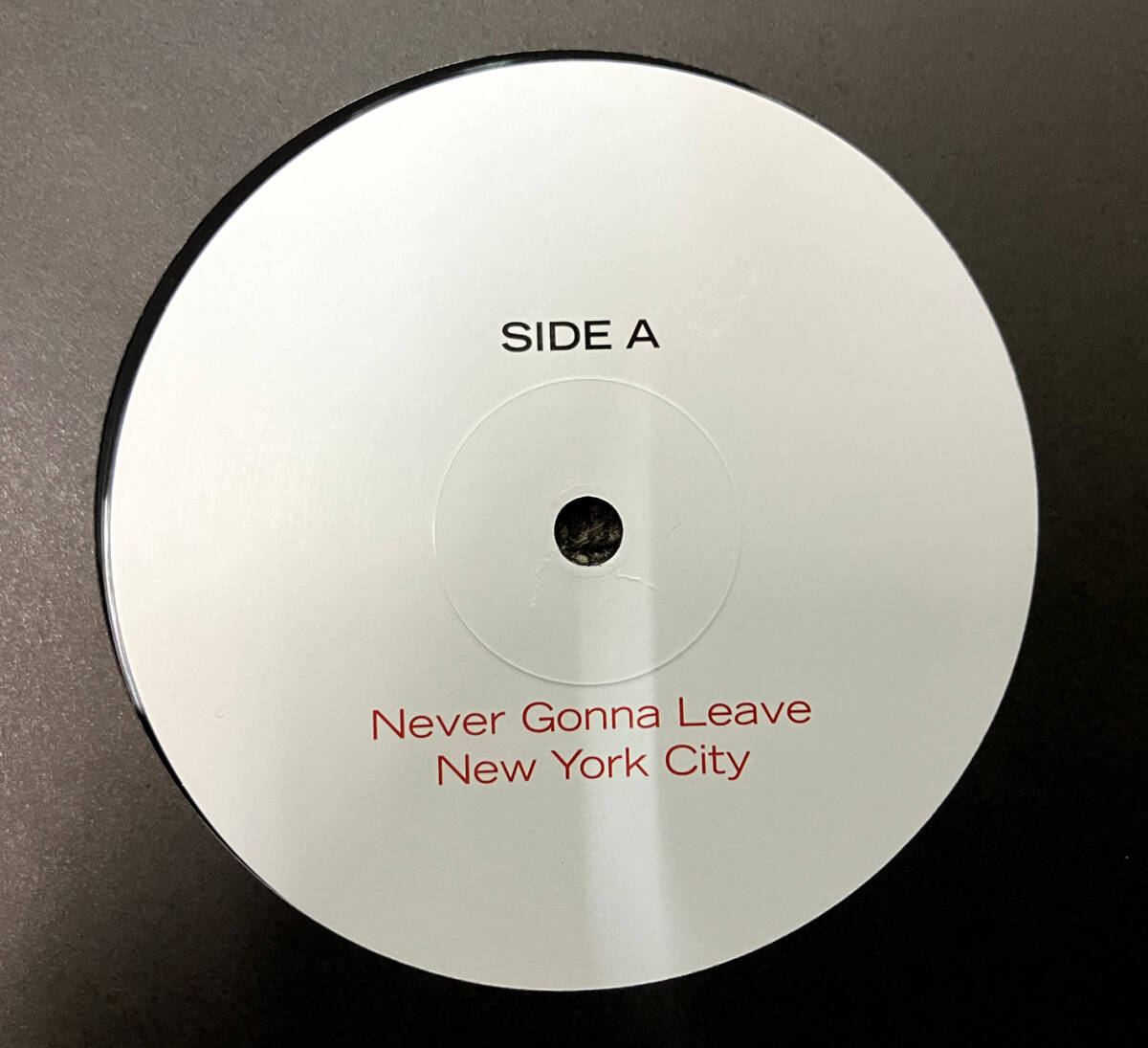 ★US No Wave!!【GRAY グレイ】 2020年リリース「Never Gonna Leave New York City」12インチEP アナログ中古盤の画像3