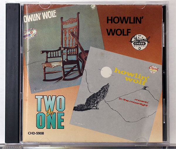 【ブルースCD】ハウリン・ウルフ★HOWLIN’ WOLF/MOANIN’ IN THE MOONLIGHT★チェス・レコード1作目と2作目の２on1。名作お徳用_画像1