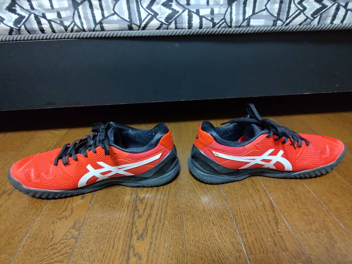 着払発送 中古 アシックス ゲルレゾリューション 8 OC オムニ クレー 26.5cm US:8.5 中敷き未使用 検)asics GEL-RESOLUTION OC テニスの画像4