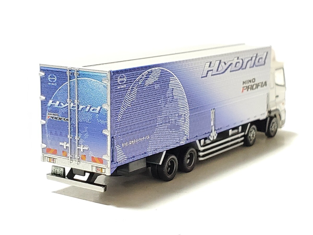 ハイブリッド 日野プロティア ウイングバン Hybrid HINO 品番141 トラコレ トラックコレクション 第13弾 トミーテック TOMYTECの画像3