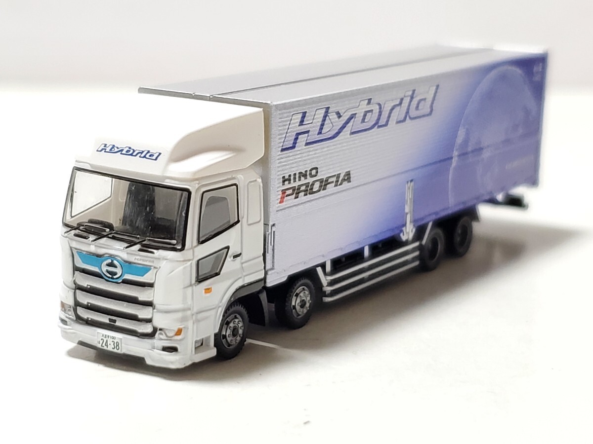 ハイブリッド 日野プロティア ウイングバン Hybrid HINO 品番141 トラコレ トラックコレクション 第13弾 トミーテック TOMYTECの画像2