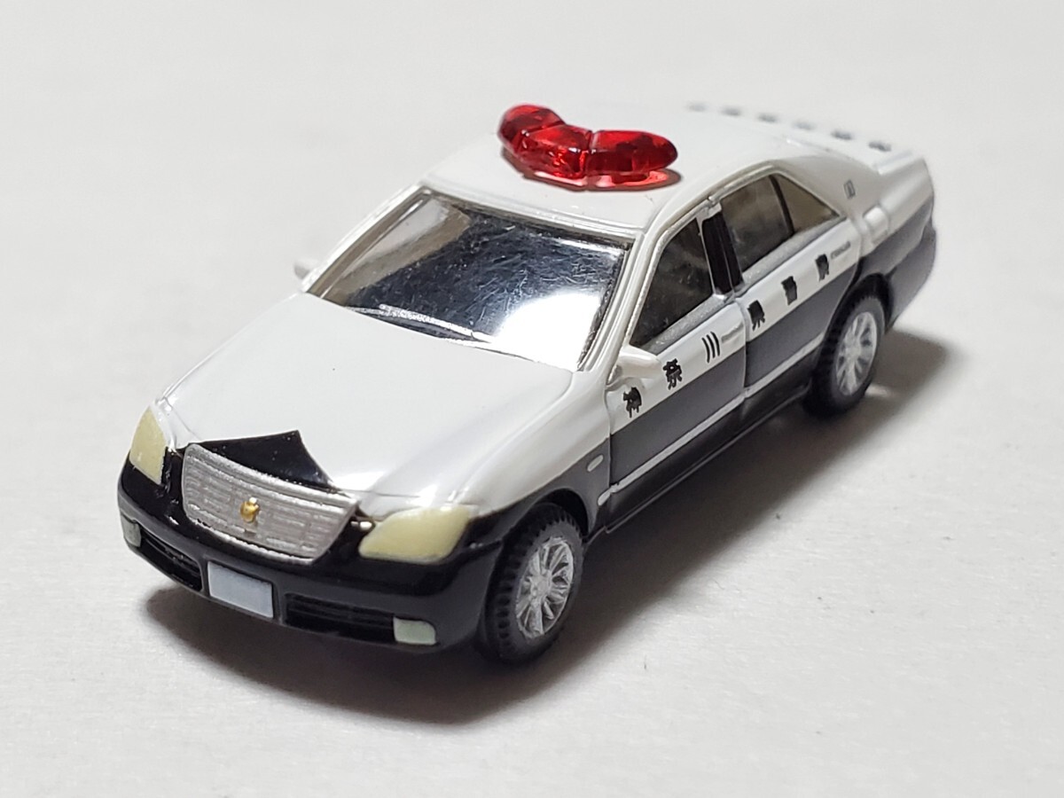  Crown patrol car Toyota TOYOTA CROWN Kanagawa prefecture police car kore156 car collection no. 10. new old high class sedan compilation Tommy Tec TOMYTEC