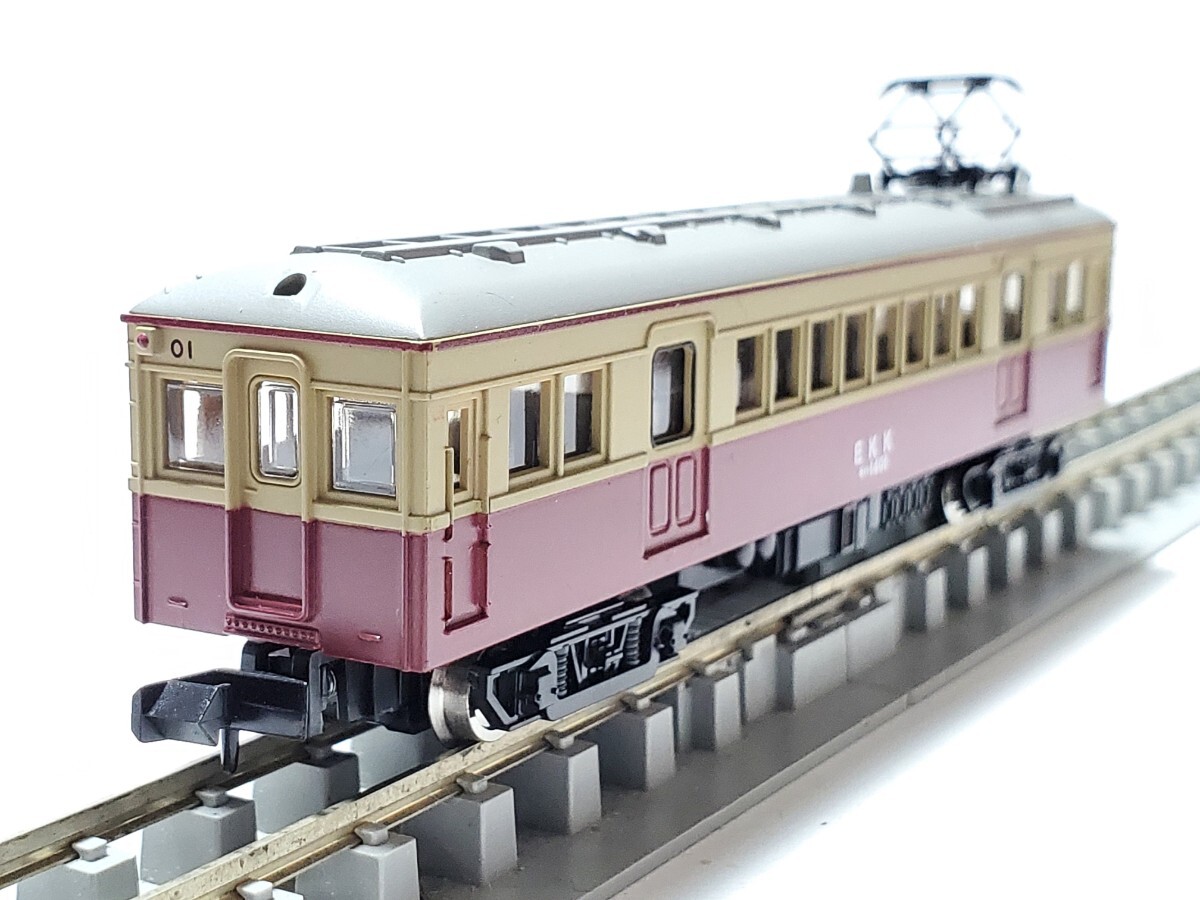 M付 越後交通 モハ1400 トミーテック TOMYTEC 鉄道コレクション 鉄コレ 第8弾 EKK モハ1401 品番 082 動力動作確認済み_画像3