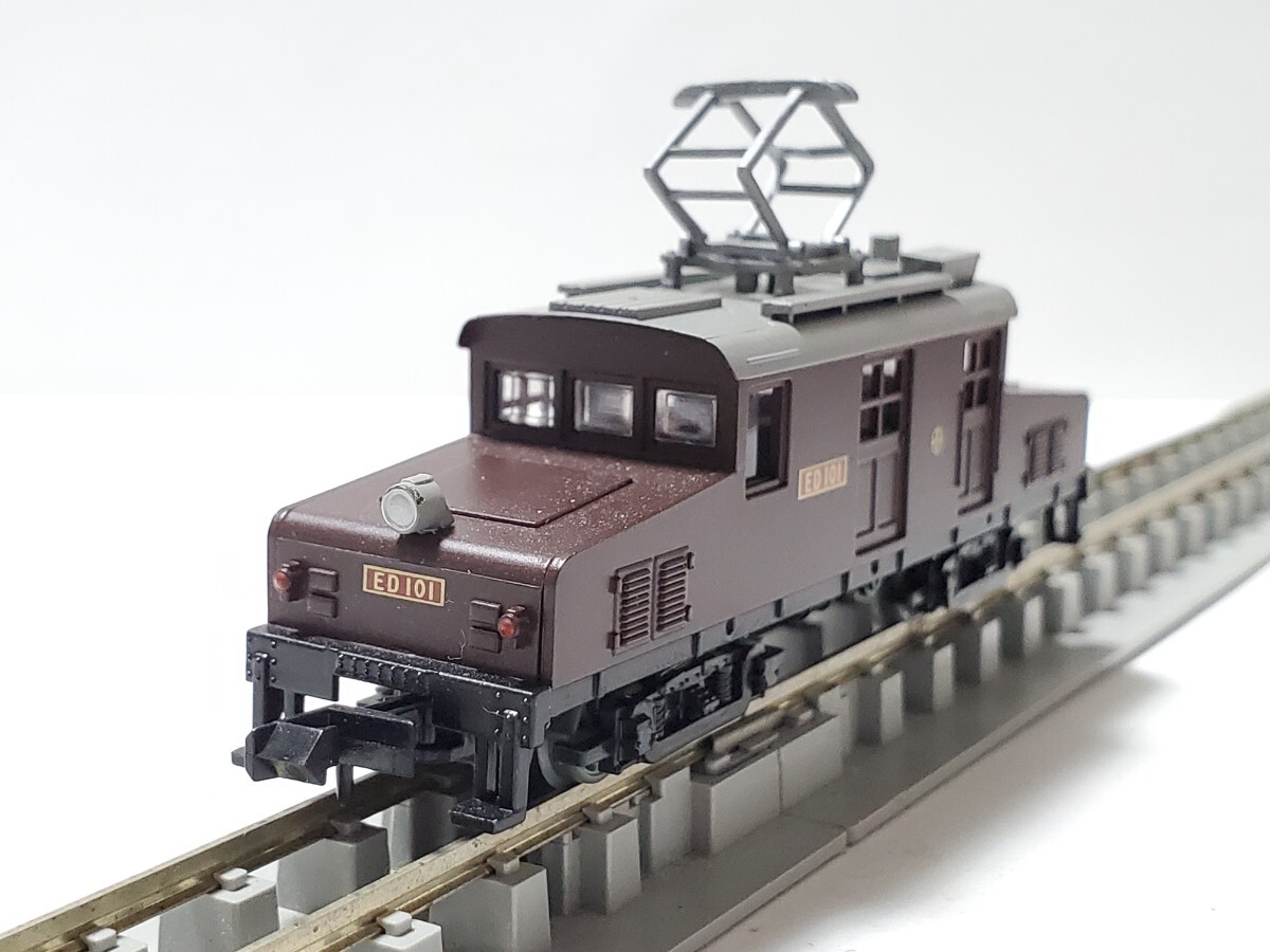 ED101 富井電鉄 単品 トミーテック TOMYTEC 鉄道コレクション 鉄コレ 凸型電気機関車 貨物列車 セットA バラ 品番 N001の画像3