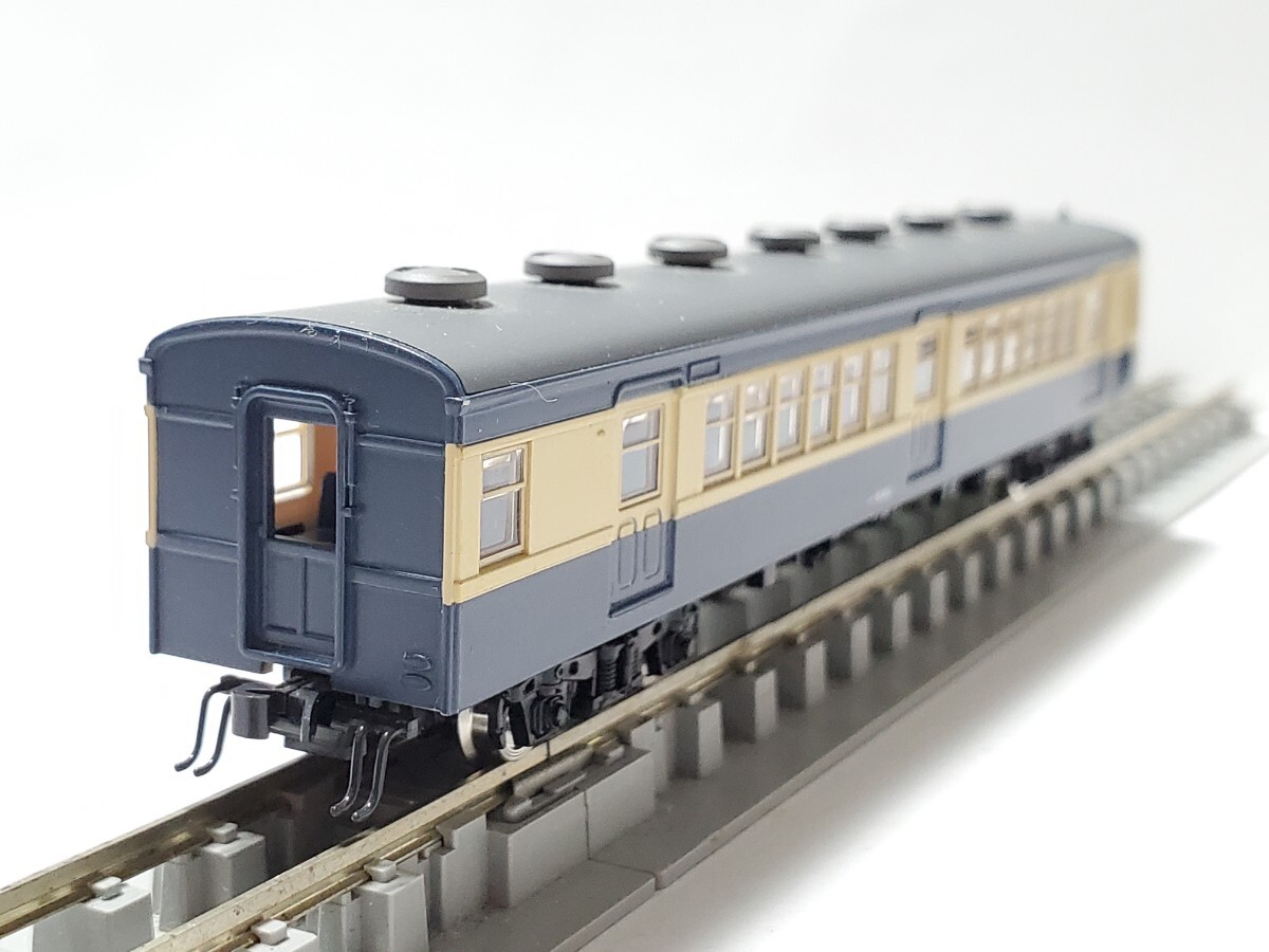 N化済 中央東線 クハ76063 横須賀色 単品 トミーテック TOMYTEC 鉄道コレクション 鉄コレ 品番 127 国鉄 70形 中央東線 4両セットバラシ_画像3