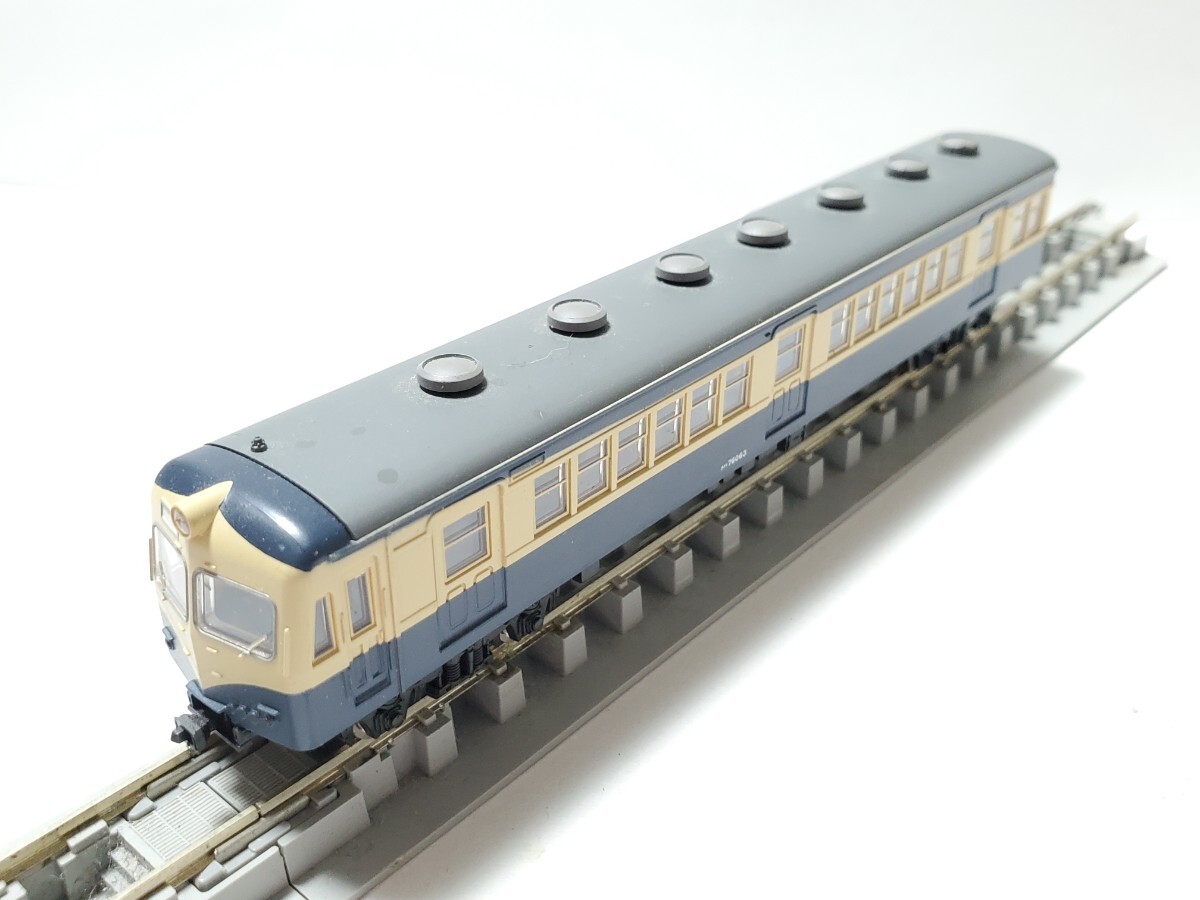 N化済 中央東線 クハ76063 横須賀色 単品 トミーテック TOMYTEC 鉄道コレクション 鉄コレ 品番 127 国鉄 70形 中央東線 4両セットバラシ_画像6