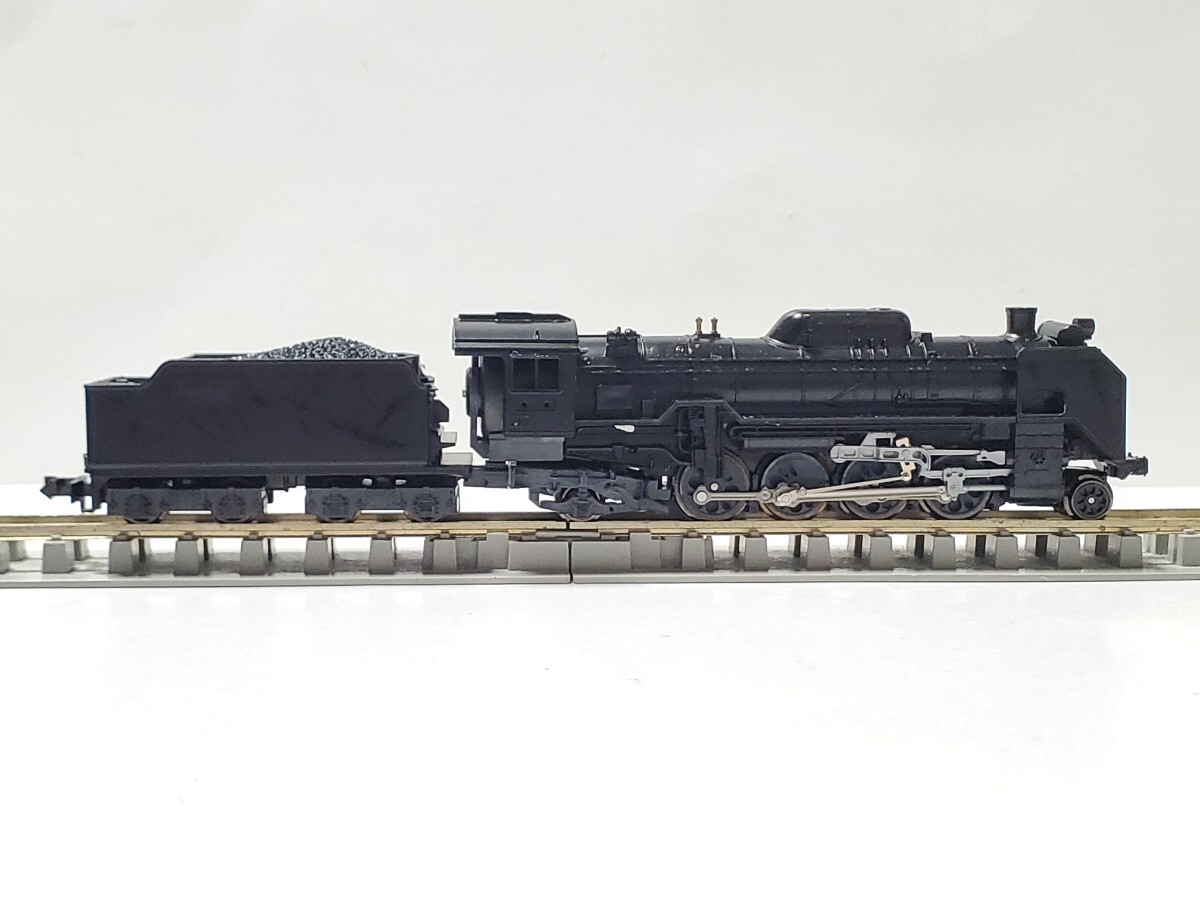 KATO D51 標準形 カトー 206 国鉄 D51形 蒸気機関車 デゴイチ 黒染車輪 動力動作確認済み_画像5
