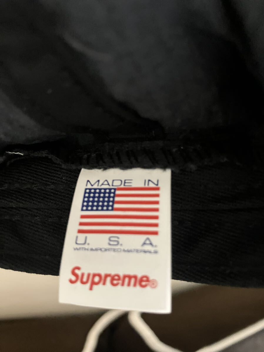 23SS Supreme Cordura Ripstop S Logo 6-Panel Black CAP シュプリーム コーデュラ リップストップ エス ロゴ 6パネル ブラック キャップ_画像8