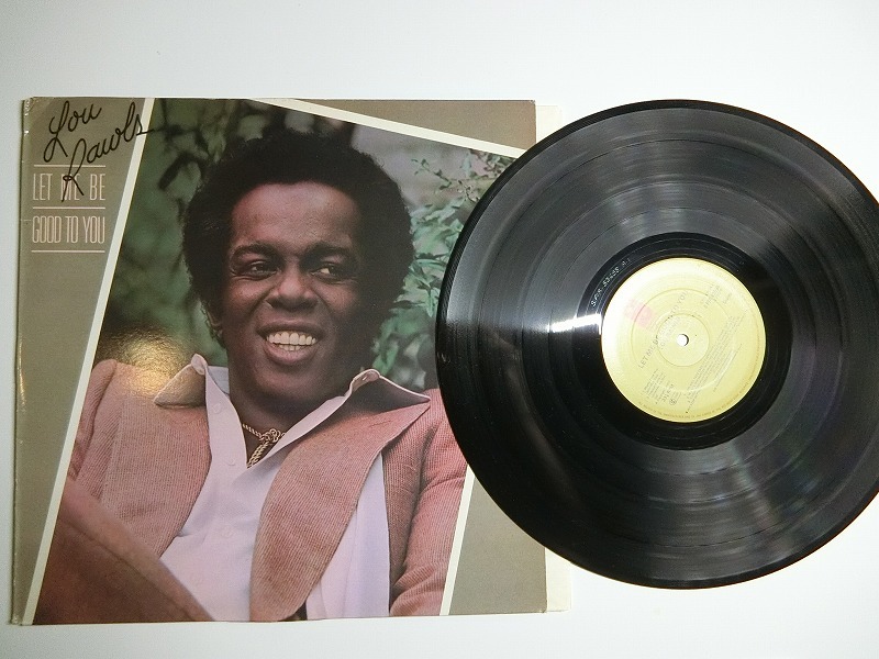 Wz5:LOU RAWLS / LET ME BE GOOD TO YOU / PIR 83658の画像1