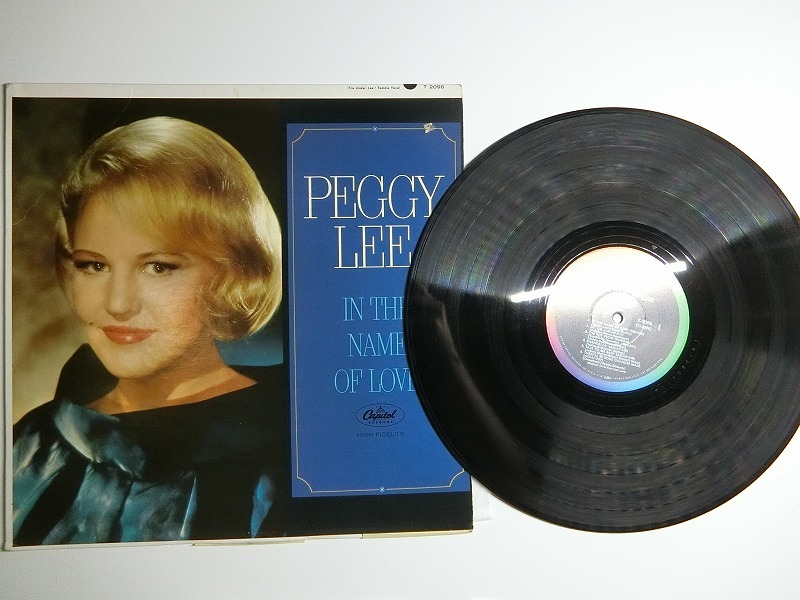 Ze2:PEGGY LEE / IN THE NAME OF LOVE / T 2096の画像1